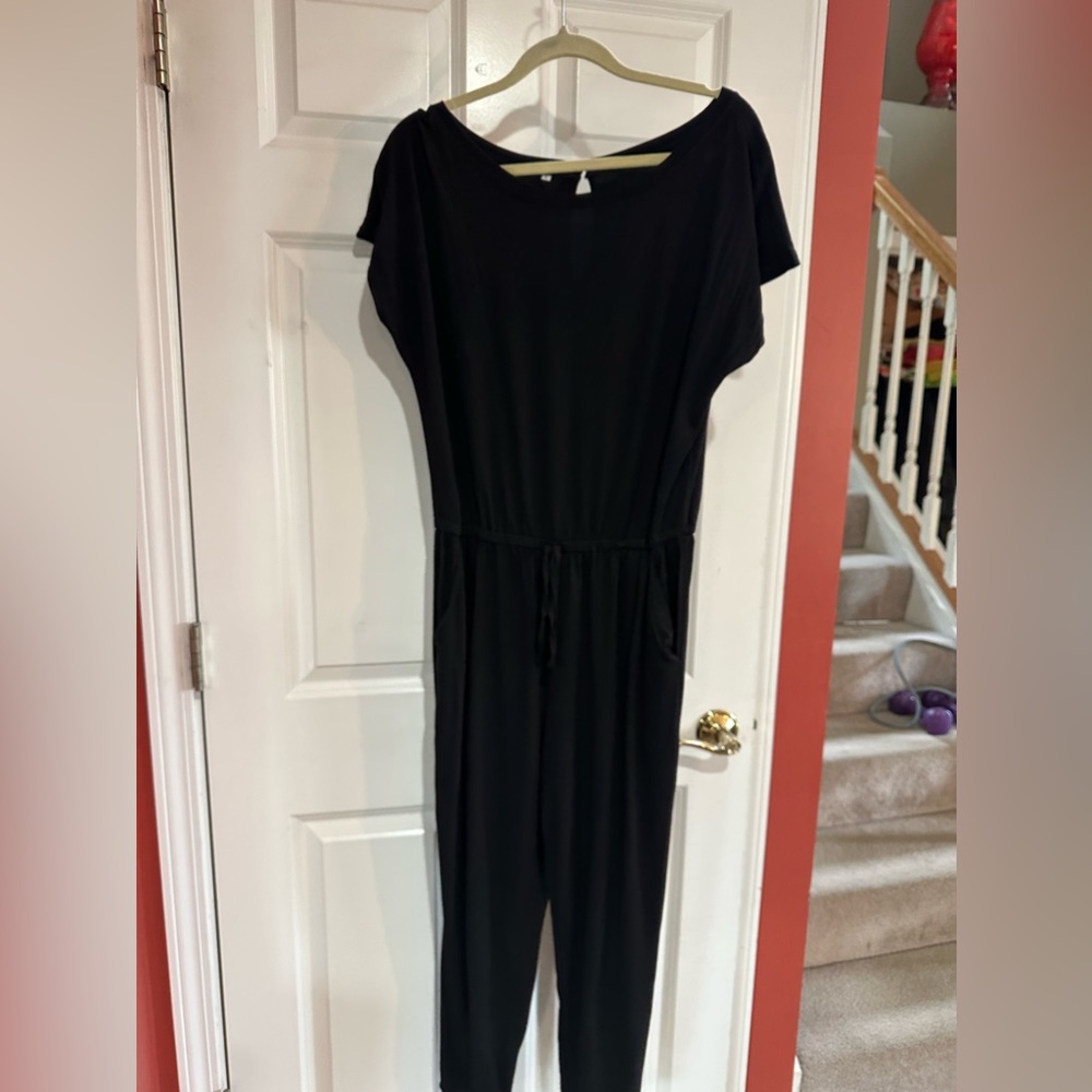 Black jumpsuit